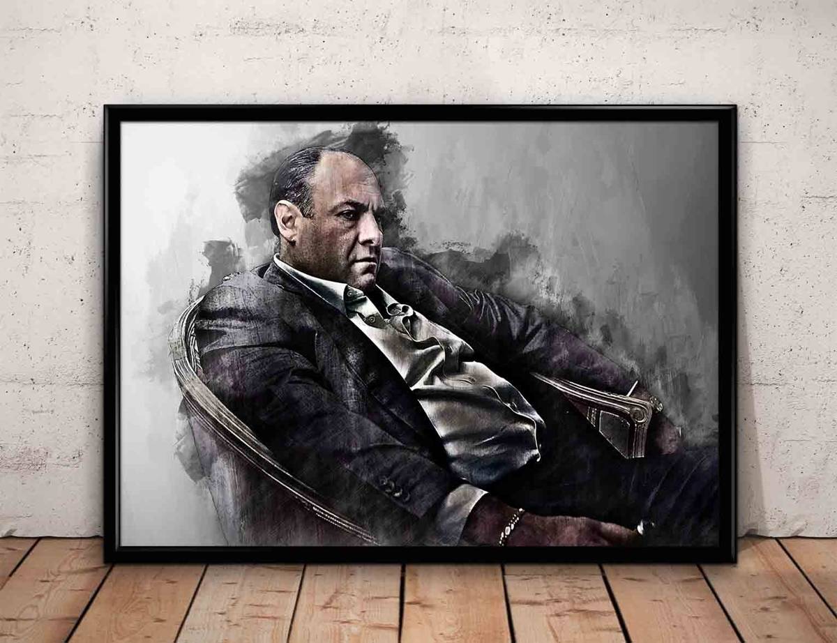 The Sopranos Print The Sopranos Wall Art - Poster | Canvas Wall Art Print
