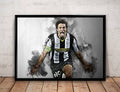 Del Piero Print Del Piero Wall Art - Poster | Canvas Wall Art Print