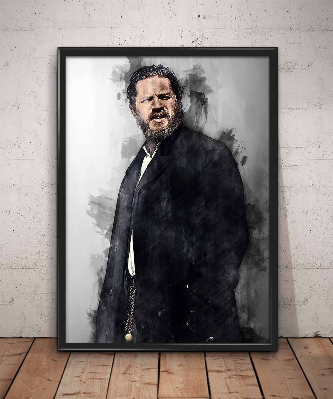 Alfie Solomons Print Alfie Alfie Solomons Tom Hardy Wall Art - Poster | Canvas Wall Art Print