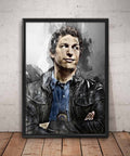 Jake Peralta Print Jake Peralta Brooklyn Nine-Nine Wall Art - Poster | Canvas Wall Art Print