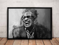 Ray Charles Print Ray Charles Wall Art - Poster | Canvas Wall Art Print