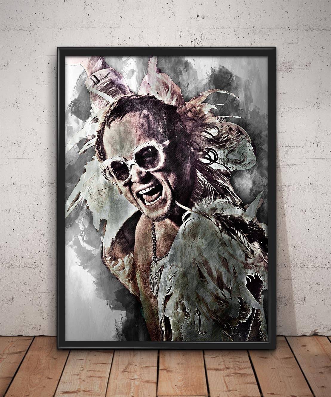 Rocketman Print Rocketman Wall Art - Poster | Canvas Wall Art Print