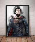Superman Print Superman Wall Art - Poster | Canvas Wall Art Print