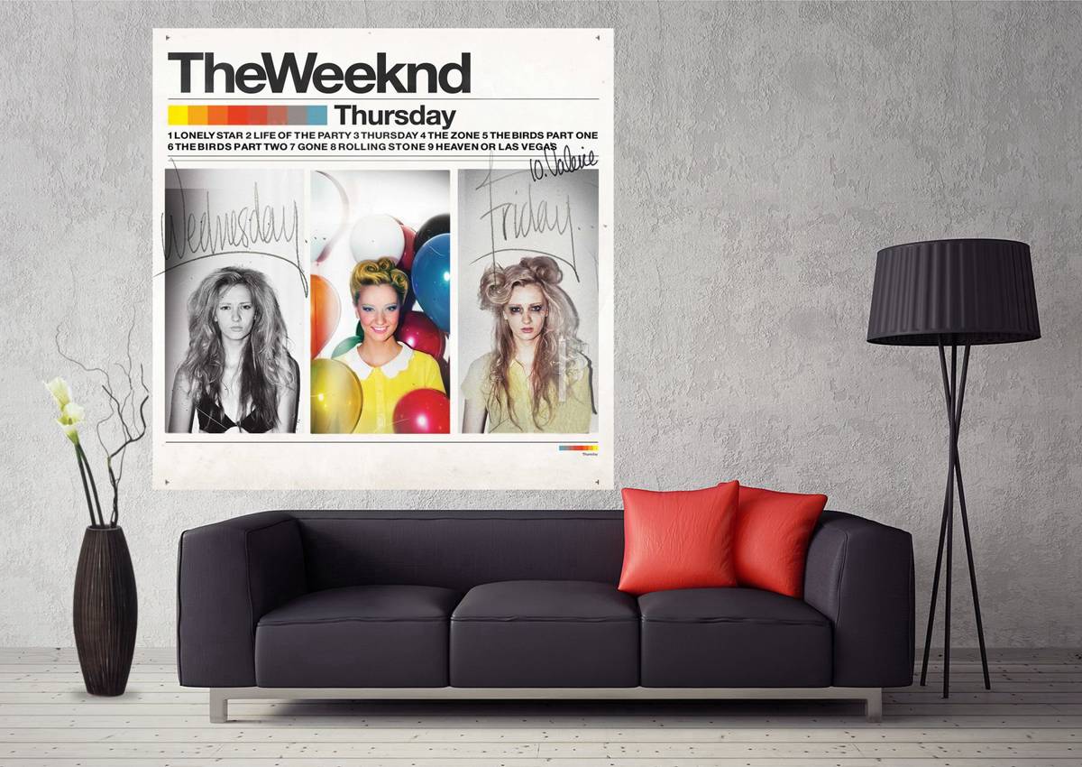 Weeknd Thursday Album Cover Art - Poster | Canvas Wall Art Print