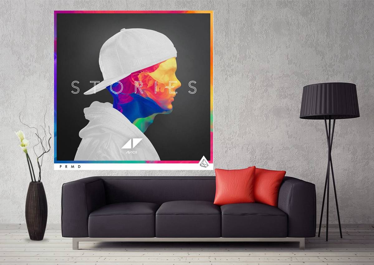 Avicii Heaven Album Cover Music Art - Poster | Canvas Wall Art Print