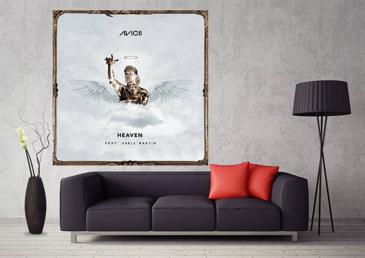 Avicii Heaven Album Music Cover Art - Poster | Canvas Wall Art Print