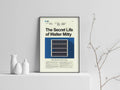 The Secret Life Of Walter Mitty Mid-Century Modern Inspired Print - Poster | Canvas Wall Art Print