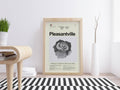 Pleasantville Mid-Century Modern Inspired Print - Poster | Canvas Wall Art Print