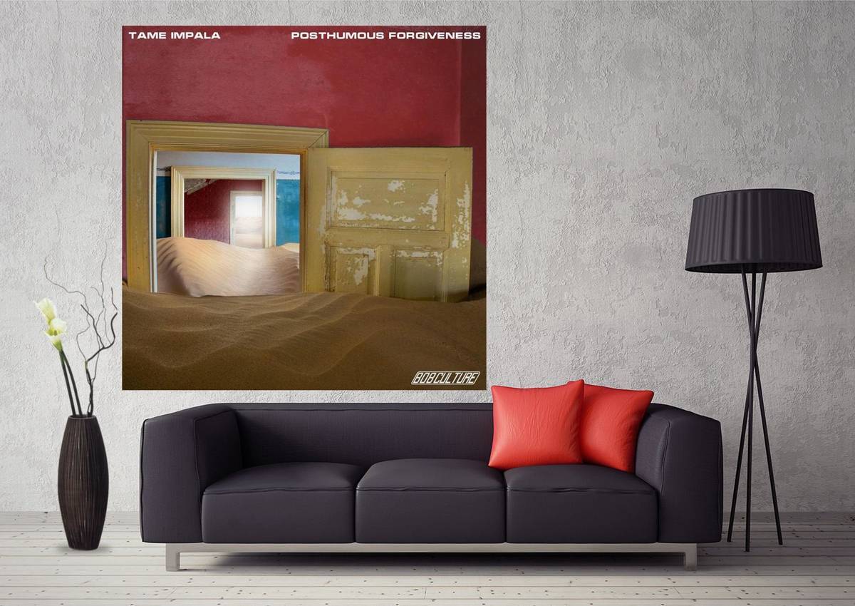 Tame Impala It Might Be Time Album Cover Music Art - Poster | Canvas Wall Art Print