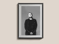 Rap Wall Art. Modern. American Hip Hop Artist Print. - Poster | Canvas Wall Art Print