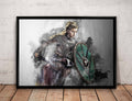 Lagertha Print Lagertha Vikings Wall Art - Poster | Canvas Wall Art Print