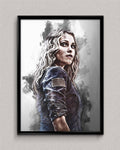 Clarke Print Clarke The 100 Wall Art - Poster | Canvas Wall Art Print