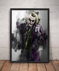 Joker Print Joker Wall Art - Poster | Canvas Wall Art Print