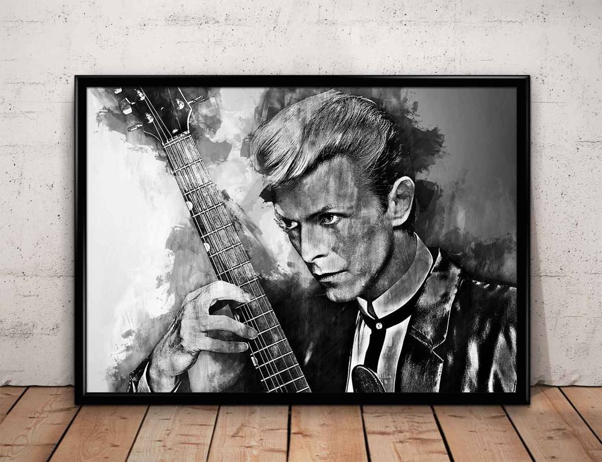 David Bowie Print David Bowie Wall Art - Poster | Canvas Wall Art Print