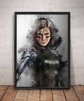 Alita Battle Angel Print Alita Battle Angel Wall Art - Poster | Canvas Wall Art Print