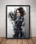 Black Widow Print Black Widow Wall Art - Poster | Canvas Wall Art Print