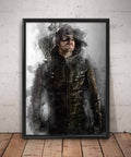 Arrow Print Arrow Oliver Queen Wall Art - Poster | Canvas Wall Art Print