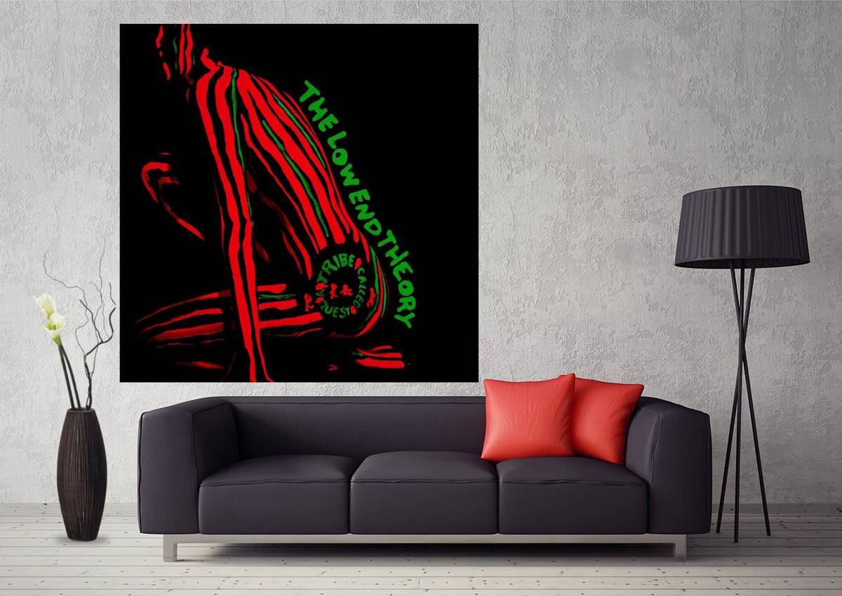 A Tribe Called Quest The Low End Theory Hip Hop Cover Art - Poster | Canvas Wall Art Print