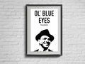 Famous Person Wall Art. Celebrity. Quote Print. Modern - Poster | Canvas Wall Art Print