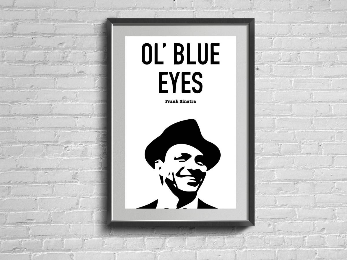 Famous Person Wall Art. Celebrity. Quote Print. Modern - Poster | Canvas Wall Art Print