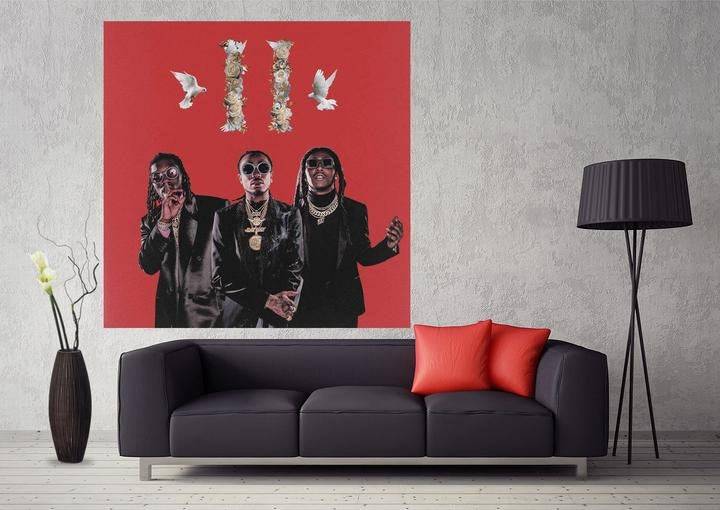 Migos Culture 2 Music Album Cover Art - Poster | Canvas Wall Art Print