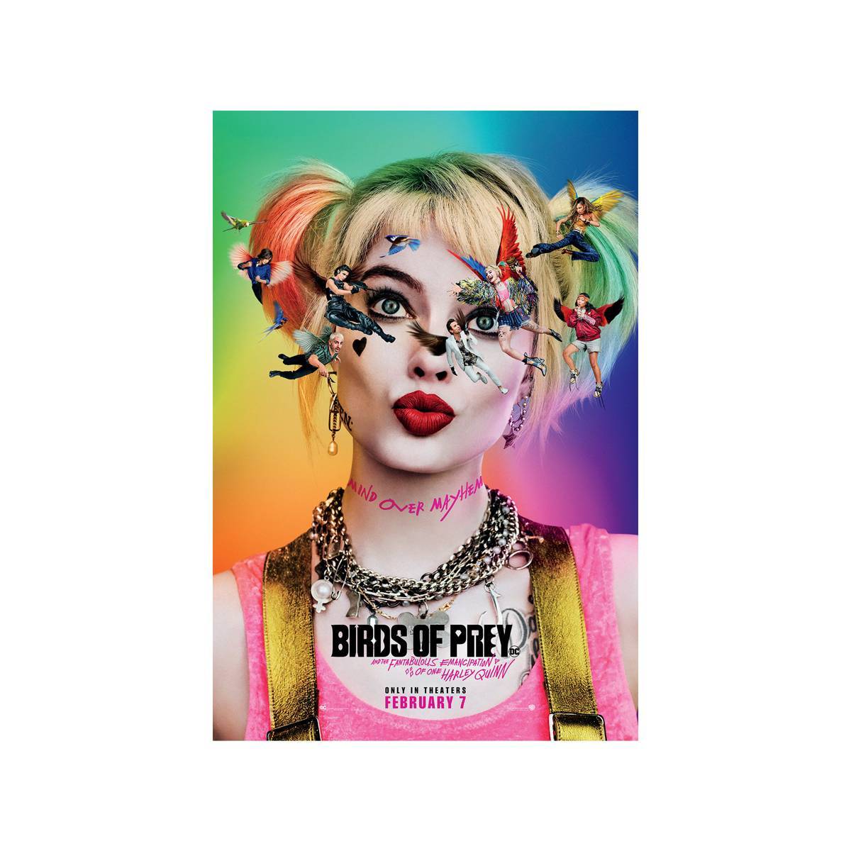 Birds Of Prey 2020 Movie Ver. 1 - Poster | Canvas Wall Art Print
