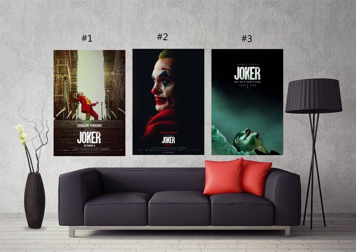Joker Movie Art - Poster | Canvas Wall Art Print