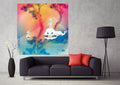 Kids See Ghosts Music Album Cover Art - Poster | Canvas Wall Art Print
