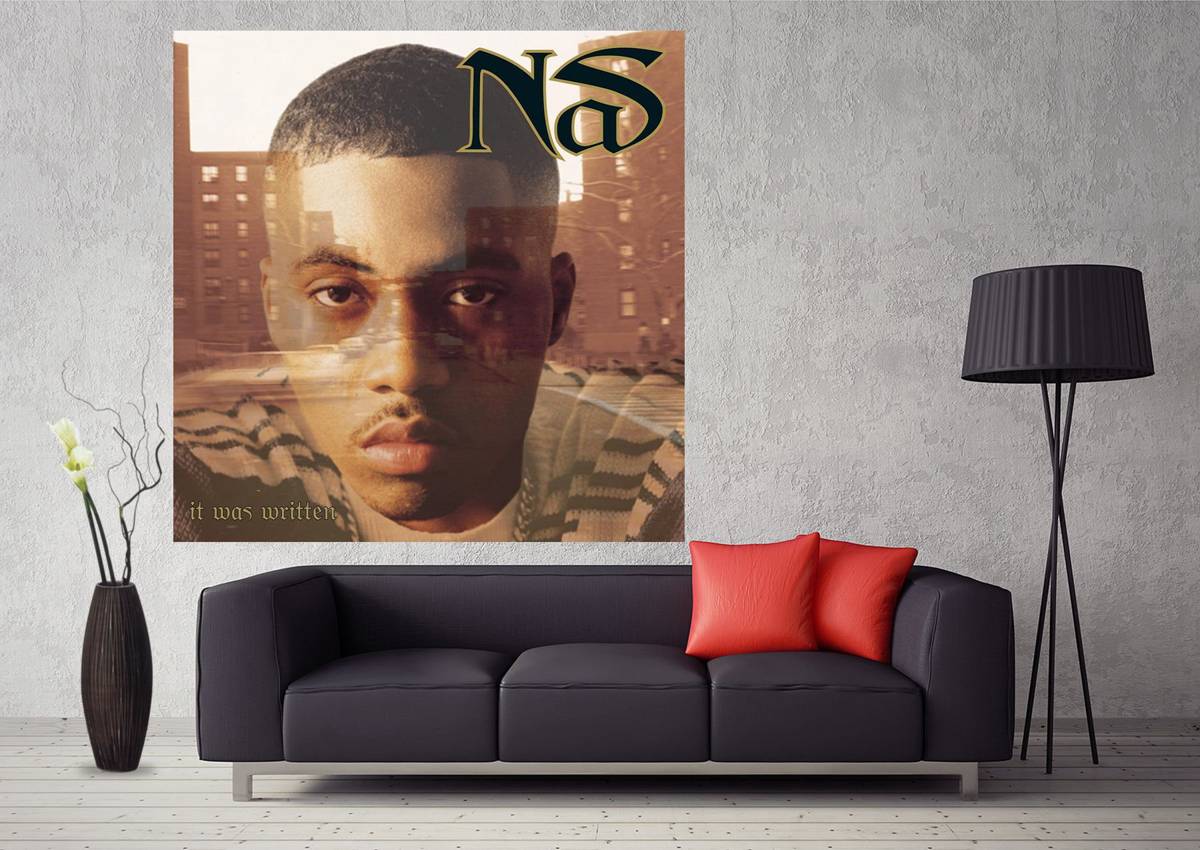 Nas It Was Written Art - Poster | Canvas Wall Art Print