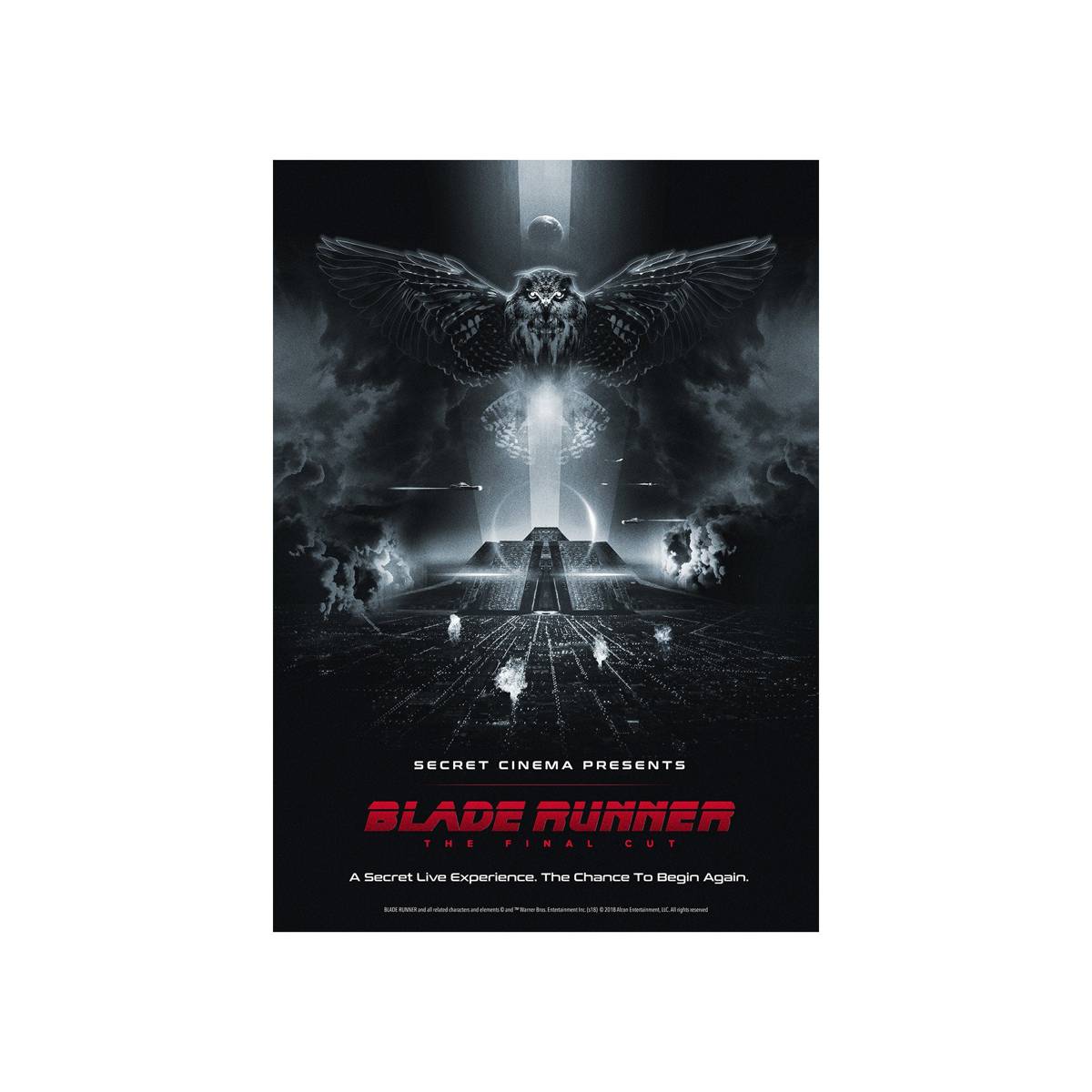 Blade Runner 1982 Movie Ver. 3 - Poster | Canvas Wall Art Print