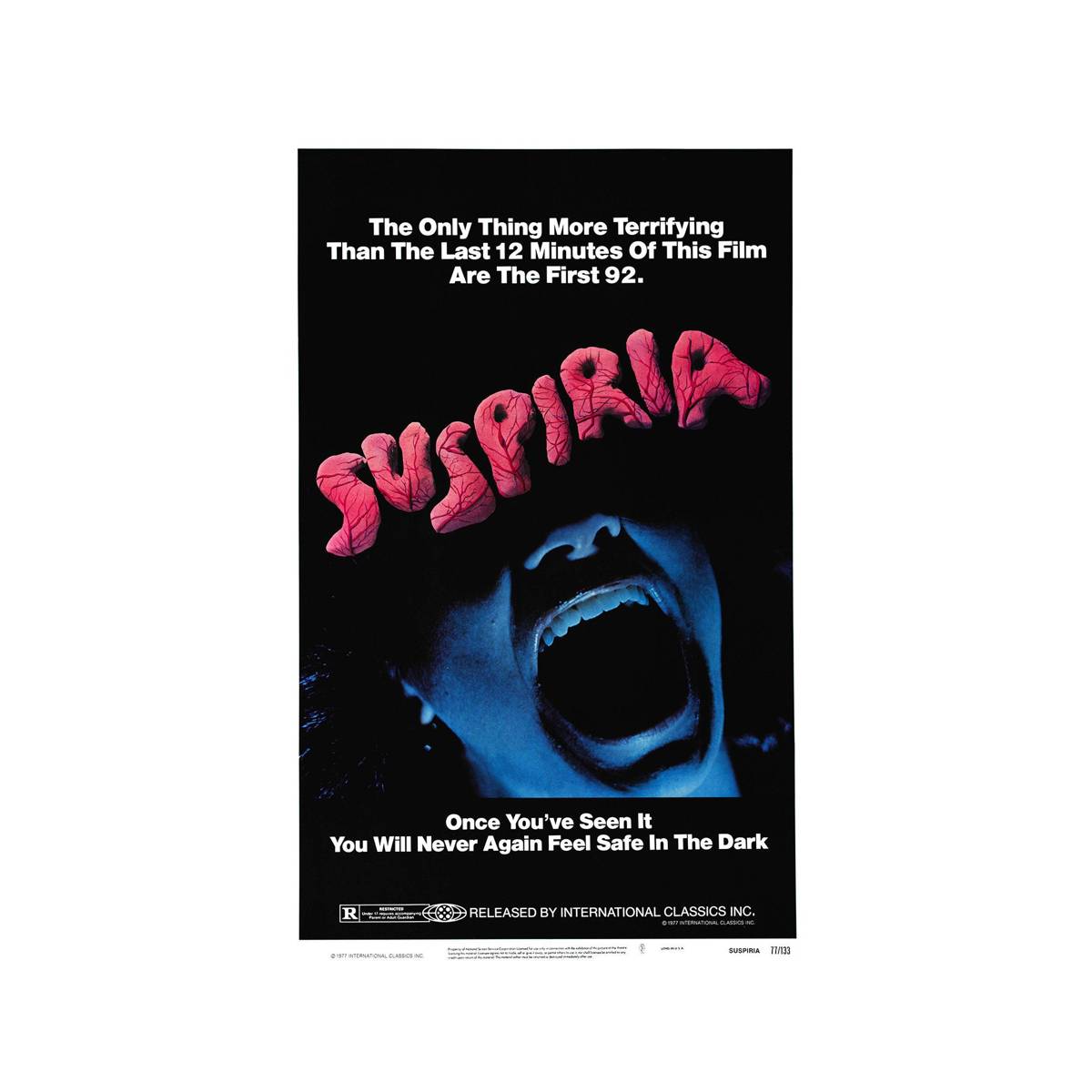 Suspiria 1977 Movie Ver. 1 - Poster | Canvas Wall Art Print