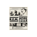 R.E.M. 'Work Tour' Concert - Poster | Canvas Wall Art Print