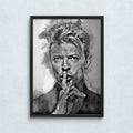 David Bowie Print David Bowie Art Print Wall Art - Poster | Canvas Wall Art Print