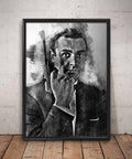 James Bond Print James Bond Sean Connery Wall Art - Poster | Canvas Wall Art Print