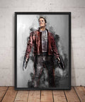 Star-Lord Print Star-Lord Guardians Of The Galaxy Wall Art - Poster | Canvas Wall Art Print