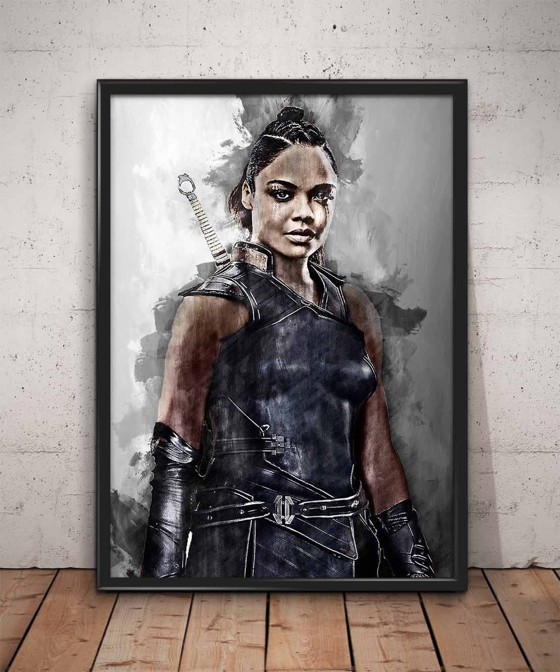 Valkyrie Print Valkyrie Wall Art - Poster | Canvas Wall Art Print