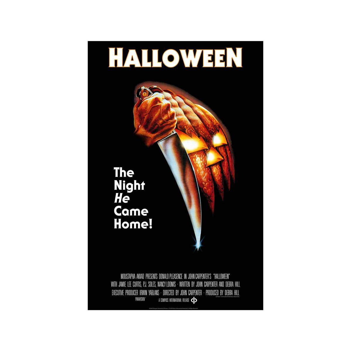 Halloween 1978 Movie Ver. 1 - Poster | Canvas Wall Art Print