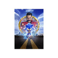 Sonic The Hedgehog 2020 Movie Ver. 1 (Textless) - Poster | Canvas Wall Art Print