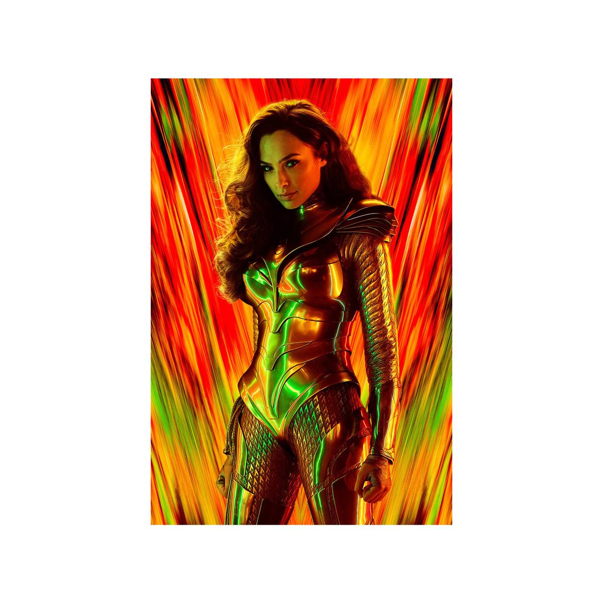 Wonder Woman 1984 2020 Movie Ver. 1 (Textless) - Poster | Canvas Wall Art Print