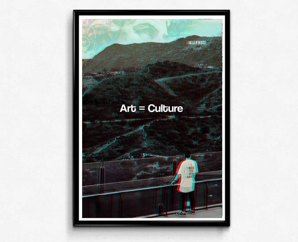 Art &amp; Culture Hollywood Poster Sneaker Wall Poster, Hypebeast Poster, Kicks Poster, Urban Wall Art, Graffiti Wall Art, Streetwear Posters - Poster | Canvas Wall Art Print
