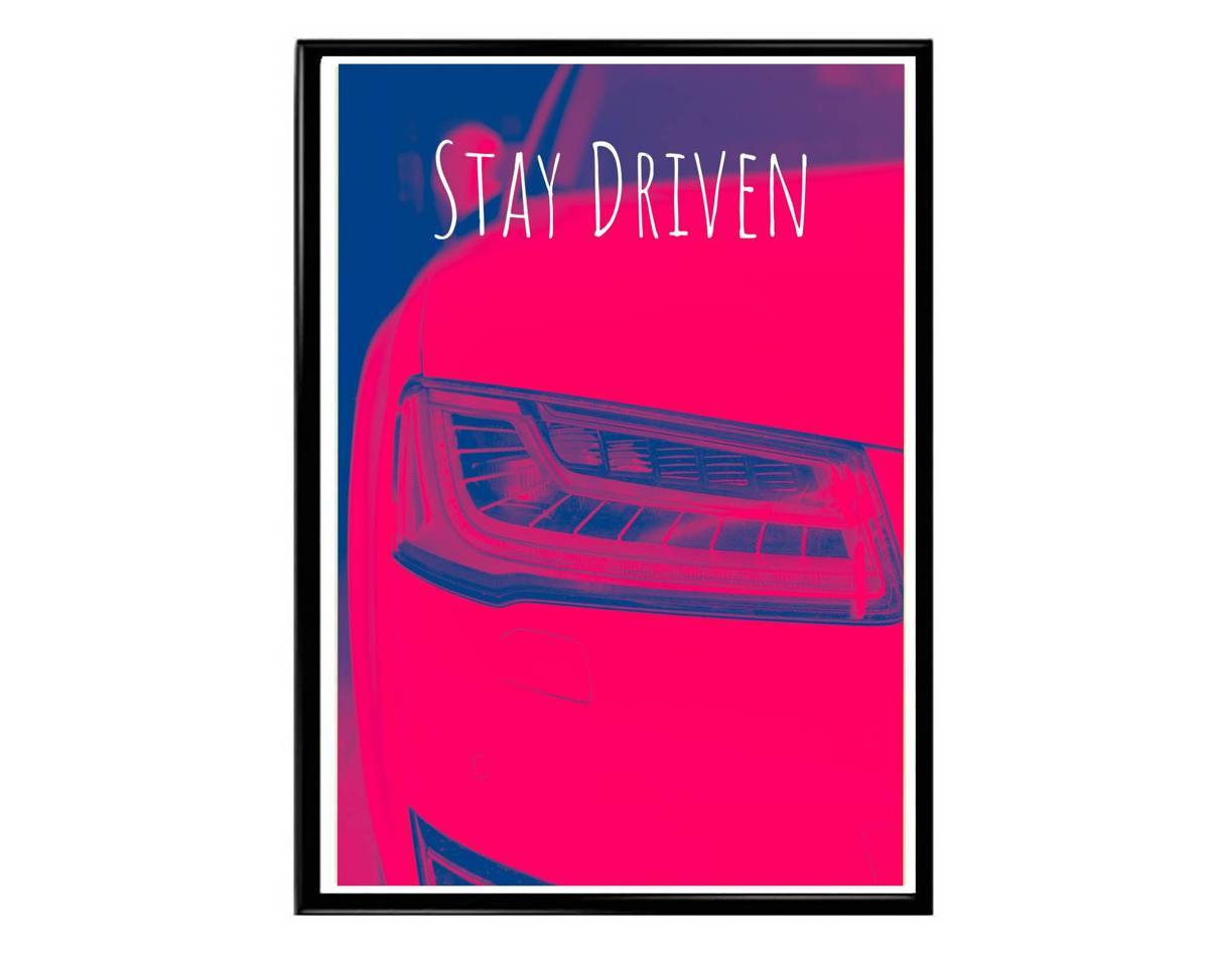 Kanye West Stay Driven Poster, Hypebeast Poster, Hip Hop Poster, Urban Wall Art, Yeezy Wall Art, Music Posters, Motivational Art - Poster | Canvas Wall Art Print