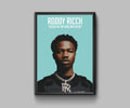 Roddy Ricch In Blue - Poster | Canvas Wall Art Print