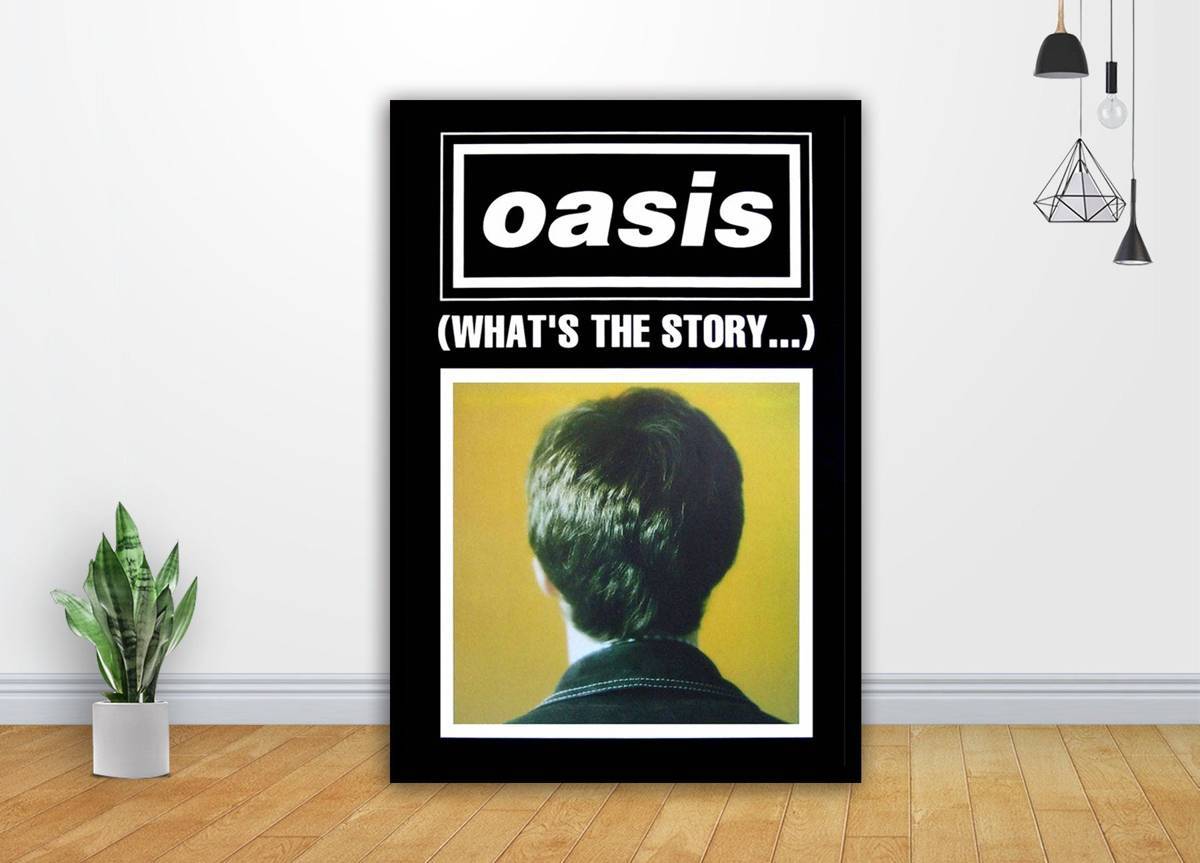 Oasis - (What'S The Story) Morning Glory Music Album Art - Poster | Canvas Wall Art Print
