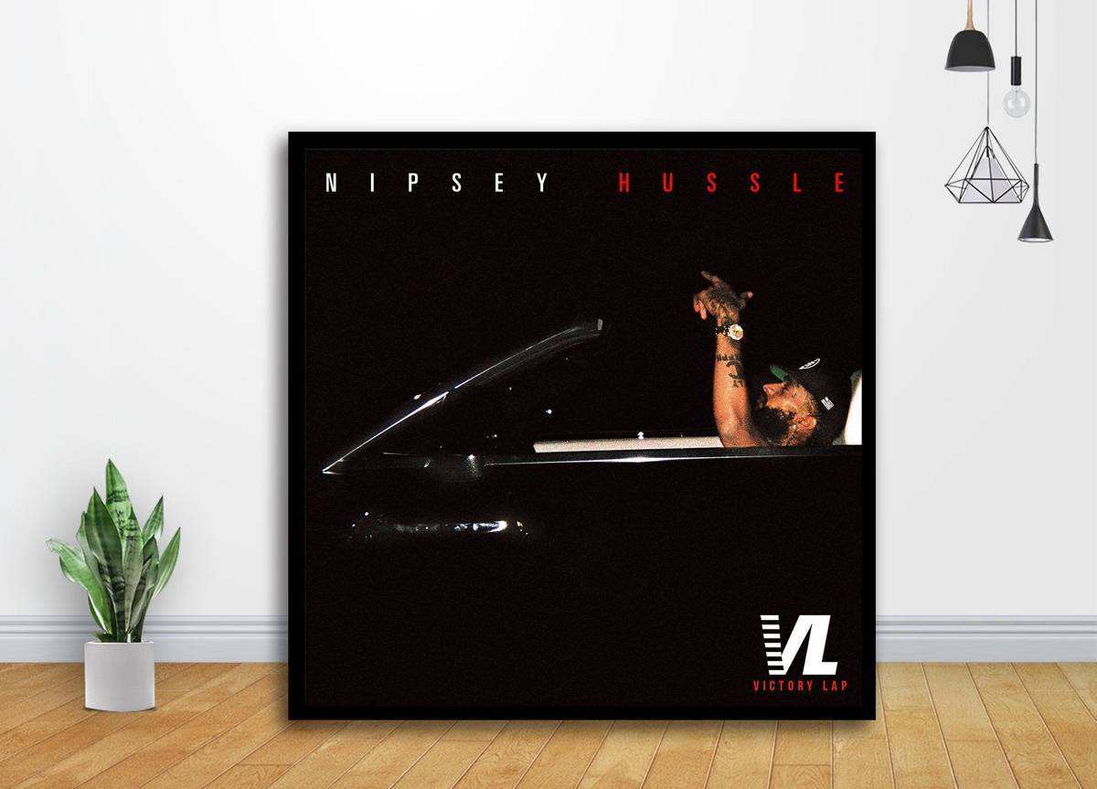 Nipsey Hussle Music Album Cover Art - Poster | Canvas Wall Art Print