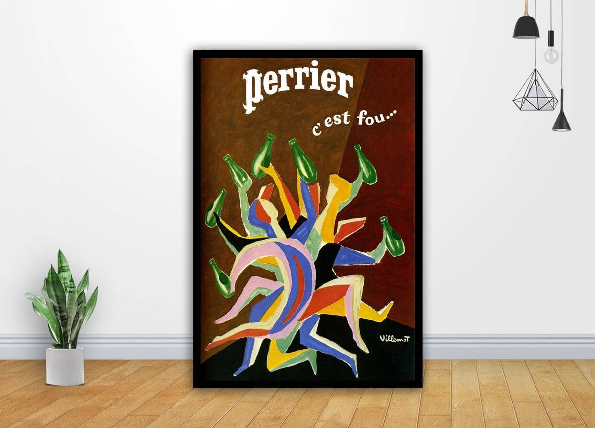 1979 Perrier Art - Poster | Canvas Wall Art Print