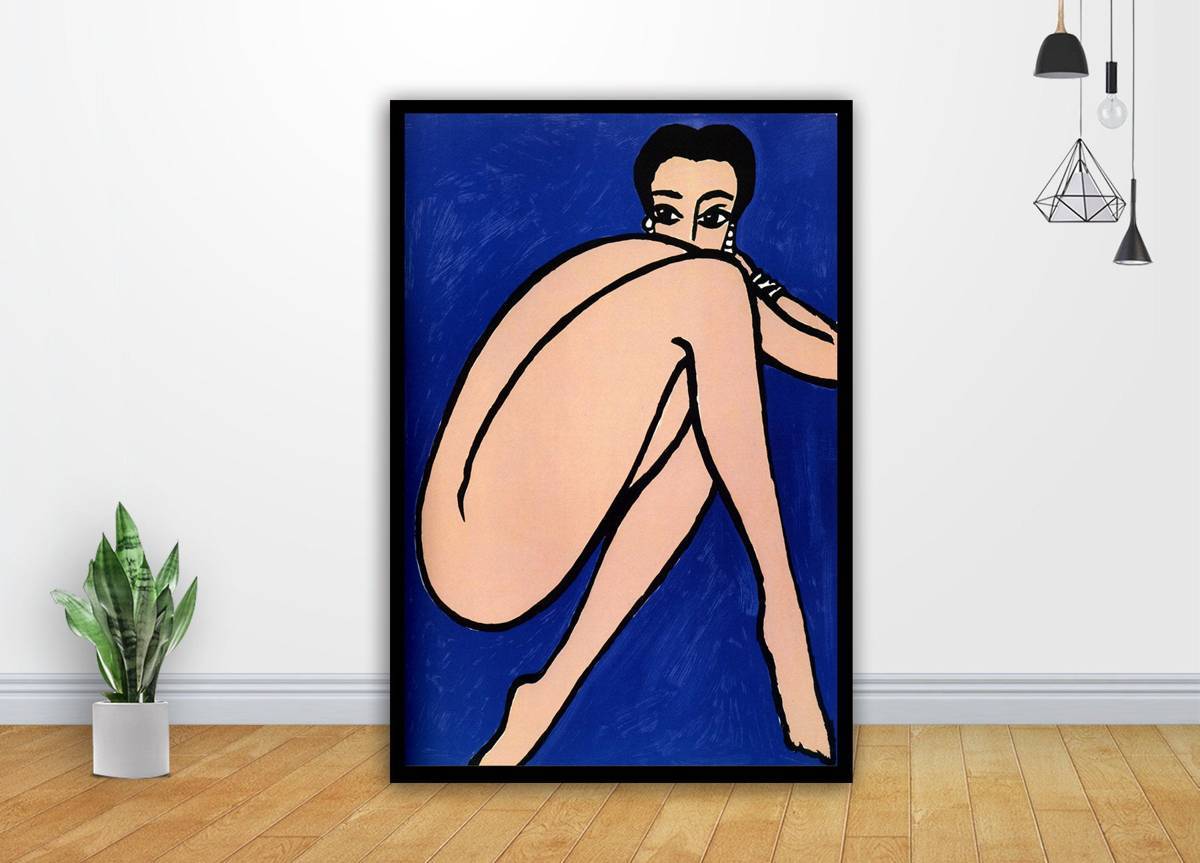 1970 Etude De Femme Art - Poster | Canvas Wall Art Print