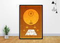 Minimalist Star Wars Movie Art - Poster | Canvas Wall Art Print