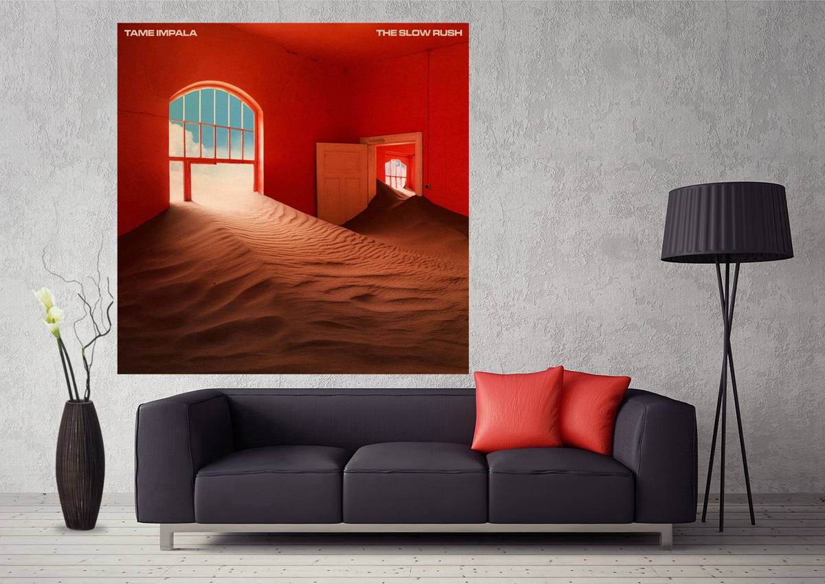 Tame Impala It Might Be Time Music Album Cover Art - Poster | Canvas Wall Art Print