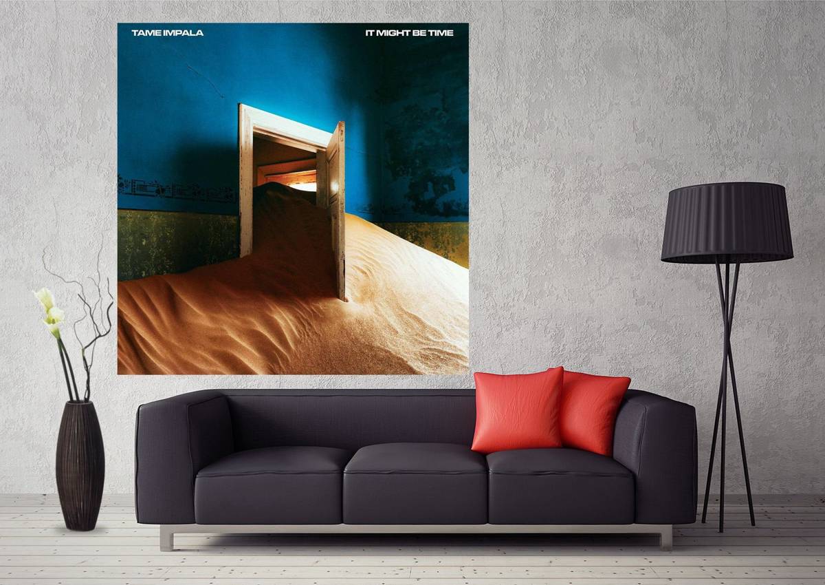 Tame Impala It Might Be Time Album Music Cover Art - Poster | Canvas Wall Art Print