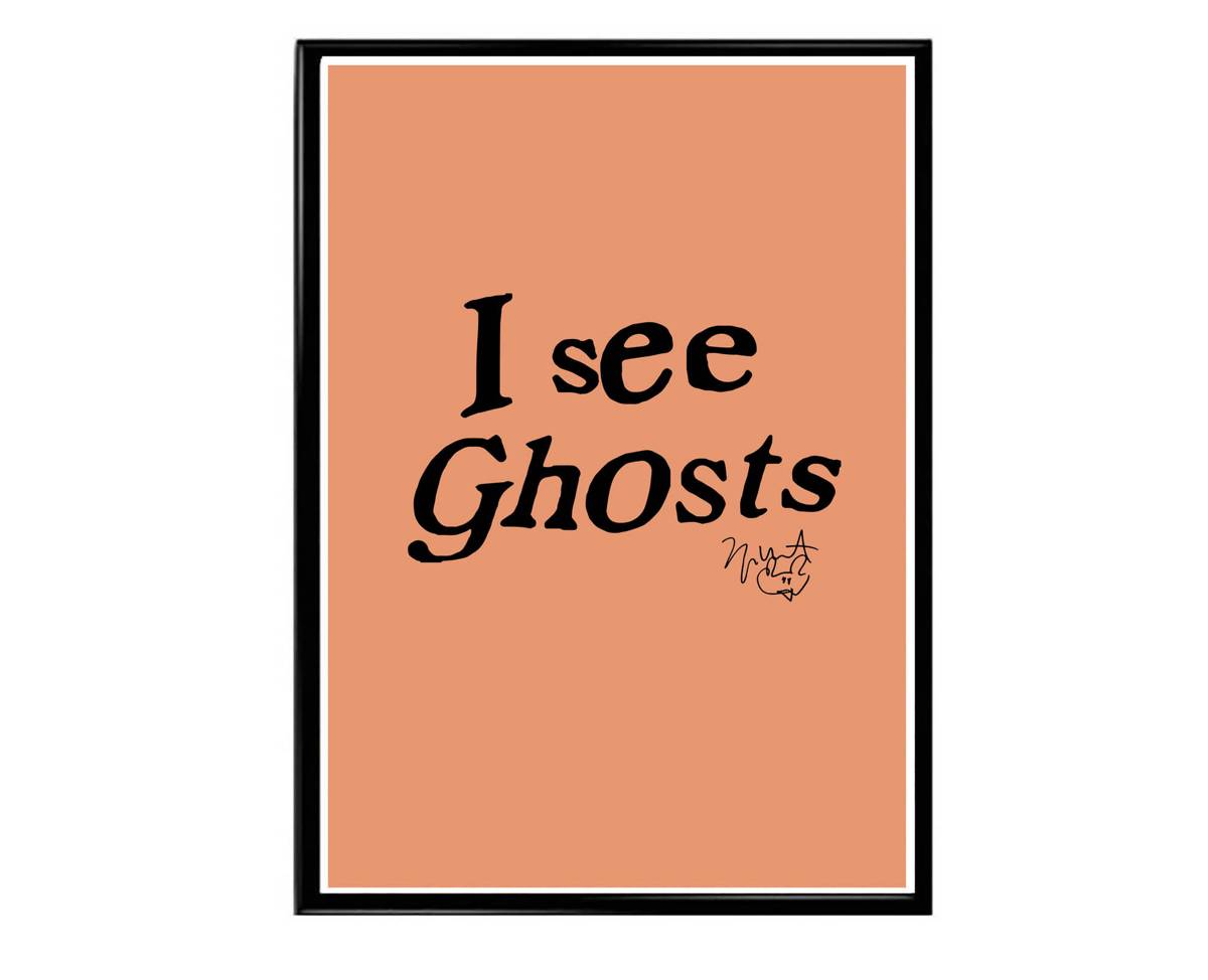 Kanye West I See Ghost Poster, Sneaker Poster, Hypebeast Poster, Urban Wall Art, Graffiti Wall Art, Streetwear Posters, Sneaker Art - Poster | Canvas Wall Art Print